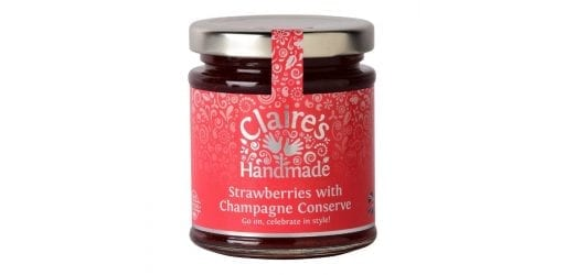 Strawberries with Champagne Conserve