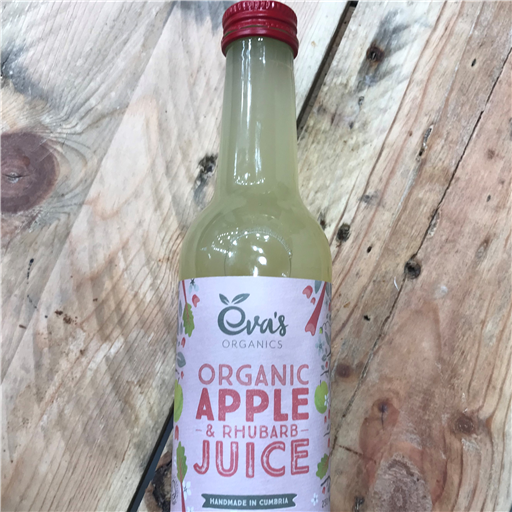 Organic Apple & Rhubarb Juice 250ml