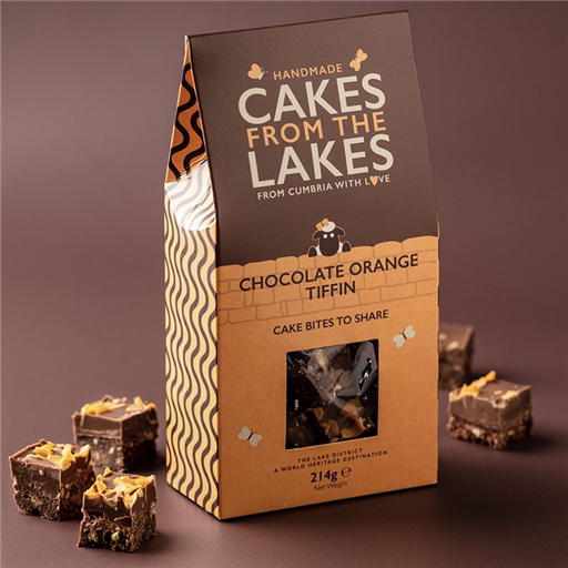 Chocolate Orange Tiffin Cake Bites - Sharing Bag