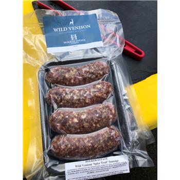 Holker Estate Wild Venison "Spice Trail" Sausages