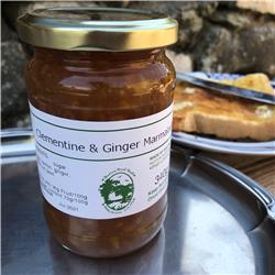 Mrs Prickett's farm-made Clementine and Ginger Marmalade (340g)