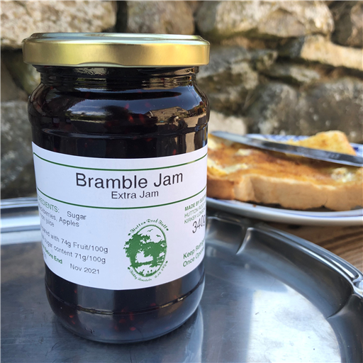 Mrs Prickett's farm-made Bramble Jam (340g)