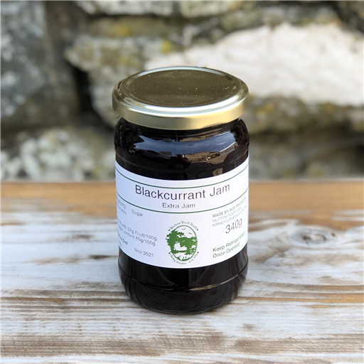 Mrs Prickett's farm-made (Ltd Edition) Blackcurrant Jam (340g)