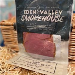 Hot smoked and sliced Wild Cumbrian Venison Pastrami 100gm