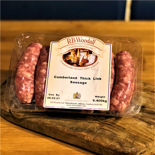 Cumberland Thick 95% Pork Sausage