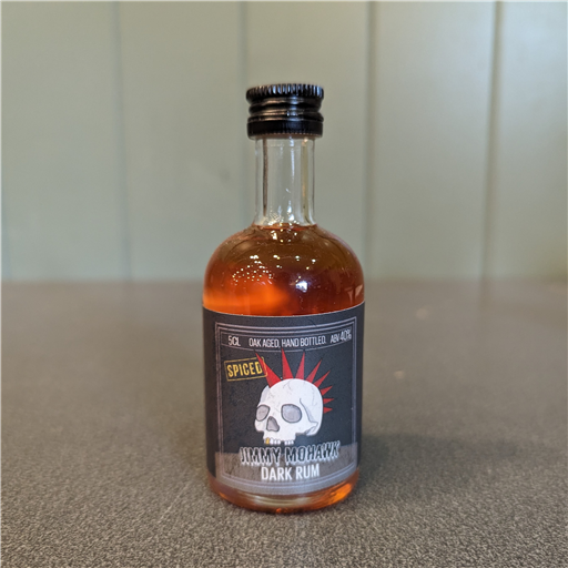 Jimmy Mohawk Spiced Dark Rum 5cl