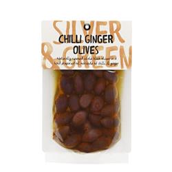 Cumbrian Marinated Chilli Ginger Olives