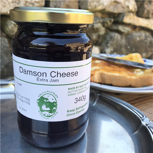 Mrs Prickett's farm-made Damson Cheese (340g)